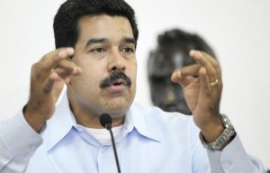 Venezuelan President Nicolas Maduro says the initial shipments of Colombian food will begin arriving next week. (Ariana Cubillos / Associated Press / September 14, 2013)