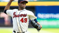 Julio Teherán, a native of Cartagena, Colombia, will open the season as the Atlanta Braves’ No. 1 pitcher, as he’ll start the team’s first game of the season on March 31 against the Milwaukee Brewers in the U.S. state of Wisconsin. (Daniel Shirley/Getty Images/AFP)