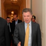 Northern Ireland Deputy First Minister Martin McGuinness (L) and Juan Manuel Santos (Photo: President's Office)