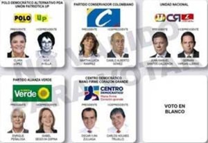 colombia-candidatos
