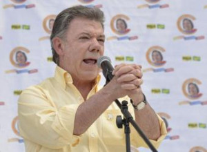 President Santos in Cartagena