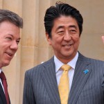 President Santos with Japanese Prime Minister Shinzo Abe (Photo: President's Office)