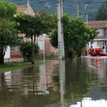 Flooded street in Bogota (Photo: Primicia Diario)