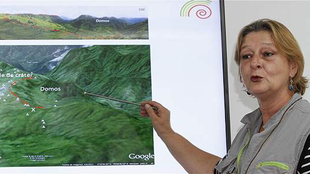 Geologist Maria Monsalve (Photo: El Tiempo)