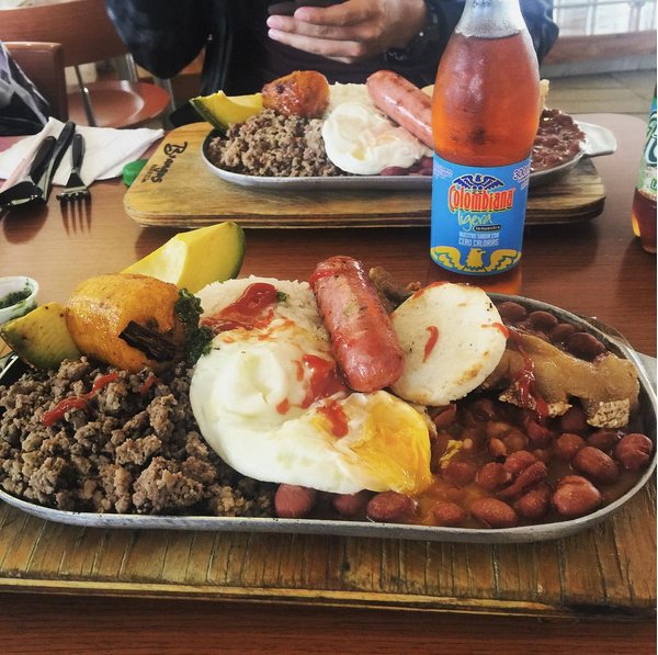 Bandeja Paisa. Credit to IG @blastyoficial